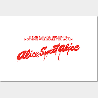 Alice, Sweet Alice (red) Posters and Art